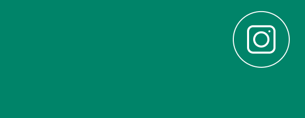 Instagram logo on a green background.