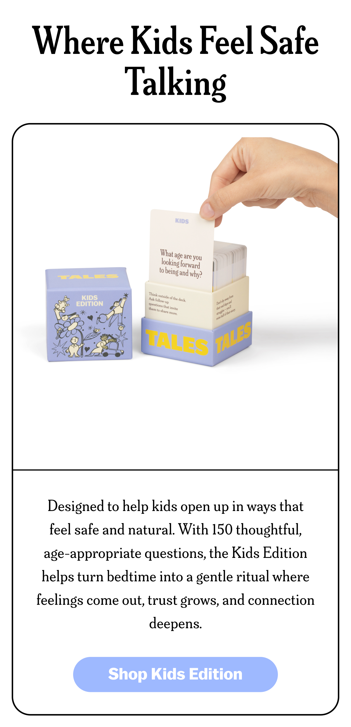 Where Kids Feel Safe Talking