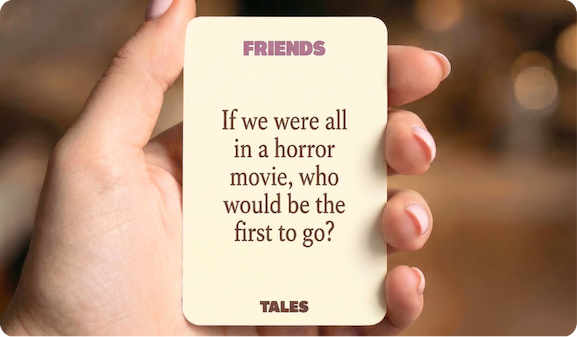 Friends Edition Card Example