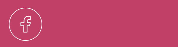 Facebook logo on a pink background.