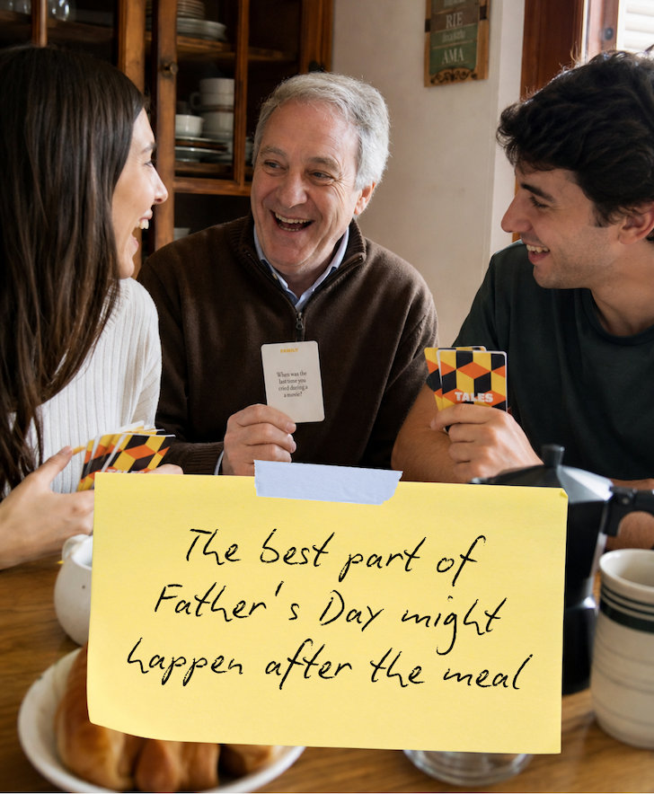 The best part of Father’s Day might happen after the meal