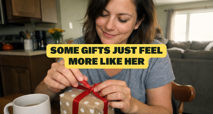 Some gifts just feel more like her