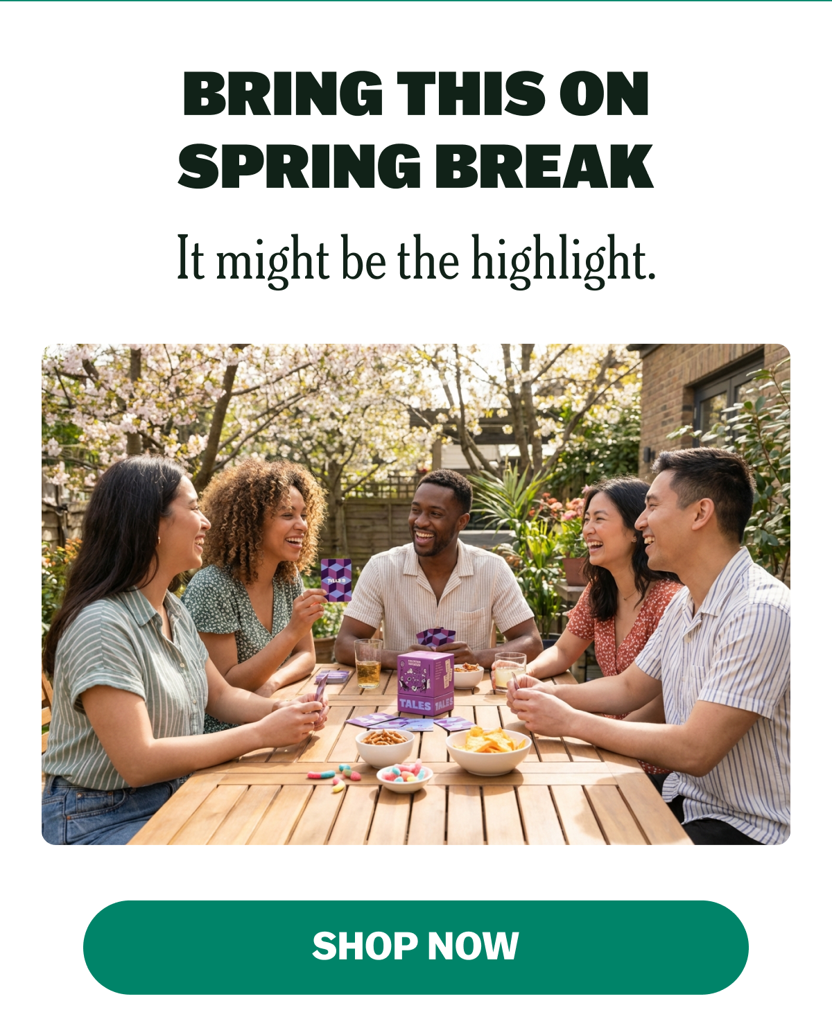 BRING THIS ON SPRING BREAK It might be the highlight. SHOP NOW