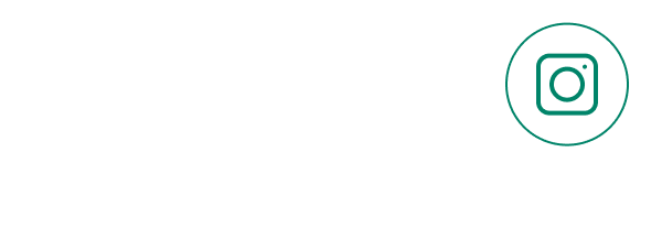 Instagram logo in a circular outline.