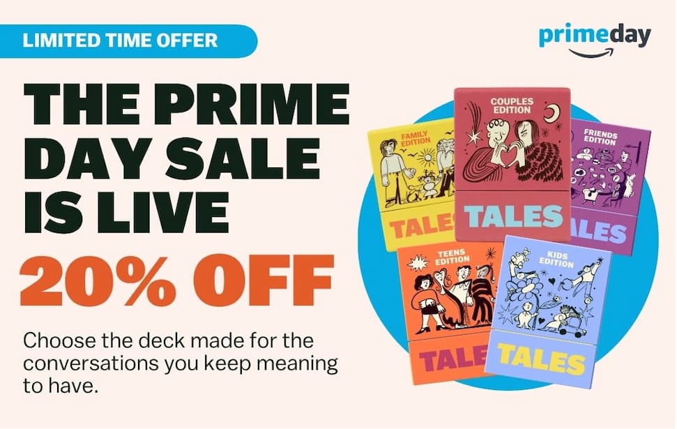 Prime Day Sale is live: 20% off Tales