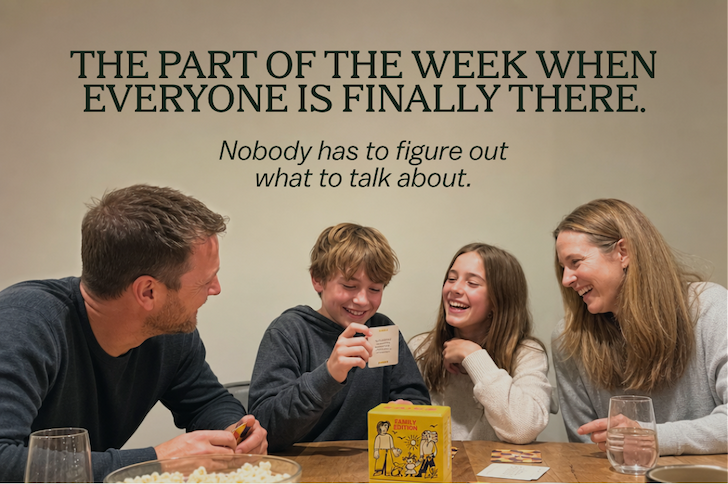 The part of the week when everyone is finally there.