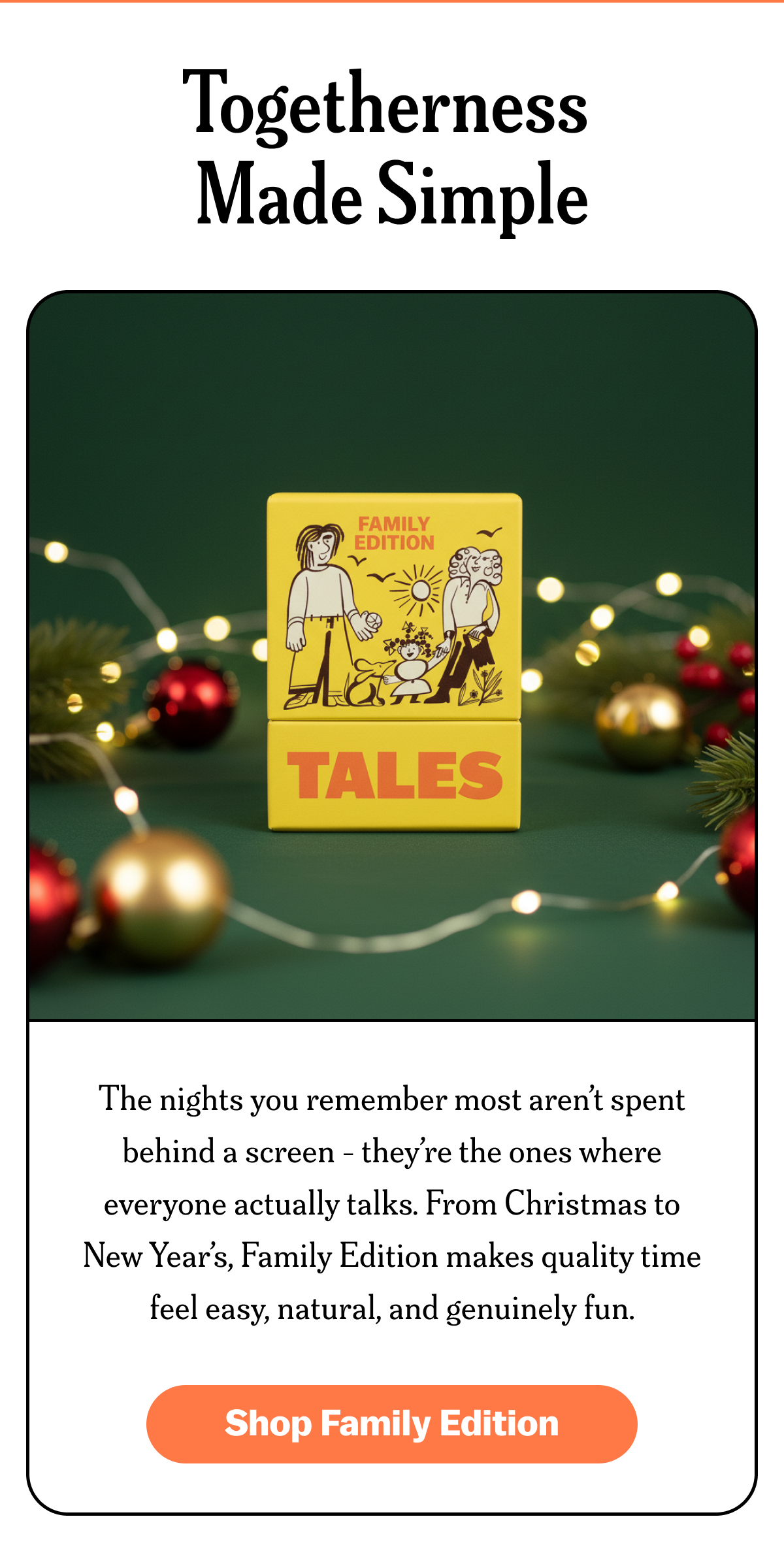 Togetherness Made Simple