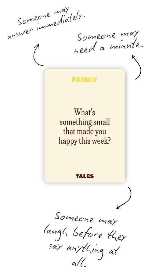 What's something small that made you happy this week?