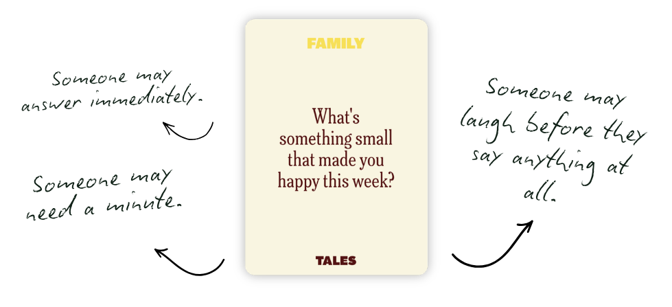 What's something small that made you happy this week?