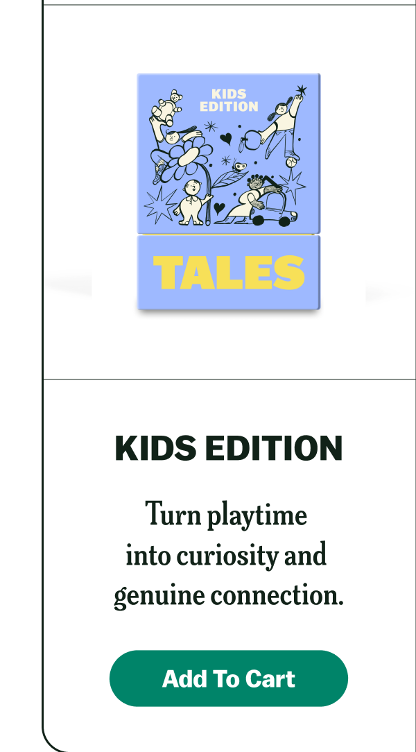 Cover of a kids' edition book titled 'Tales' with playful illustrations.
