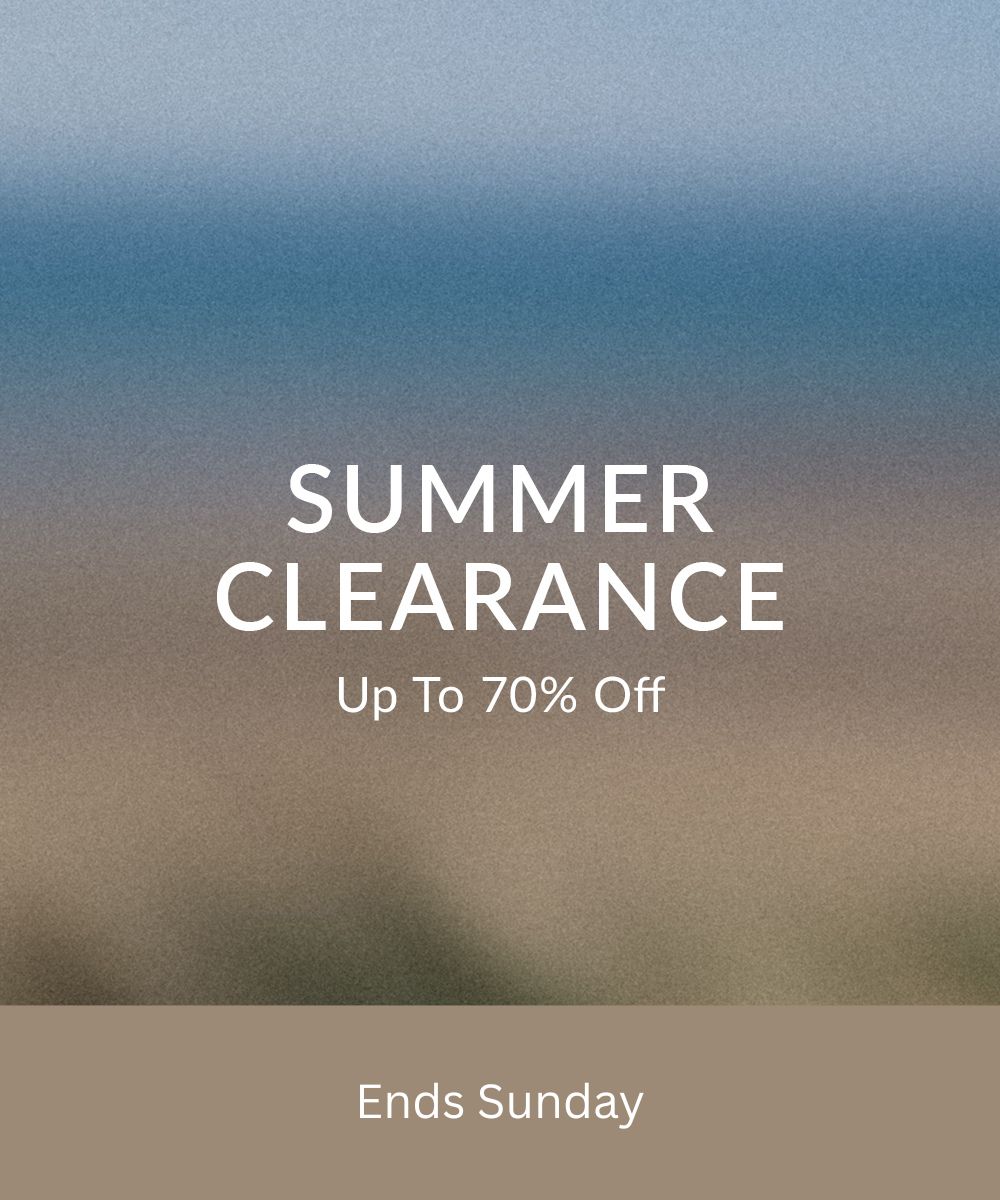 clearance ends on sunday at midnight