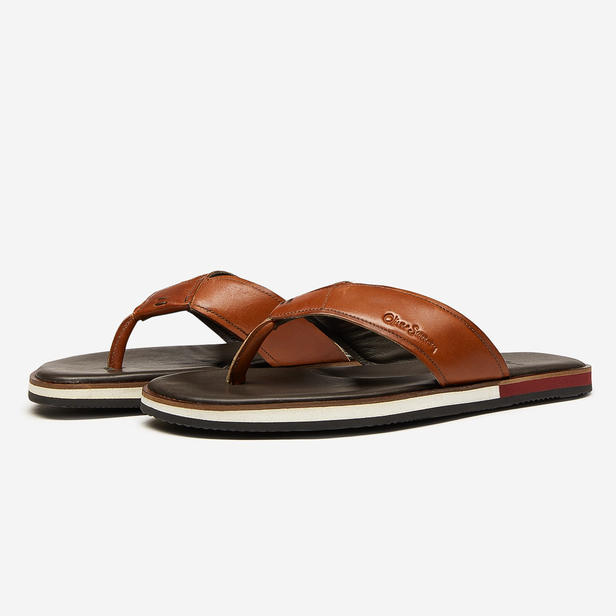 saltash tan toe post sandals