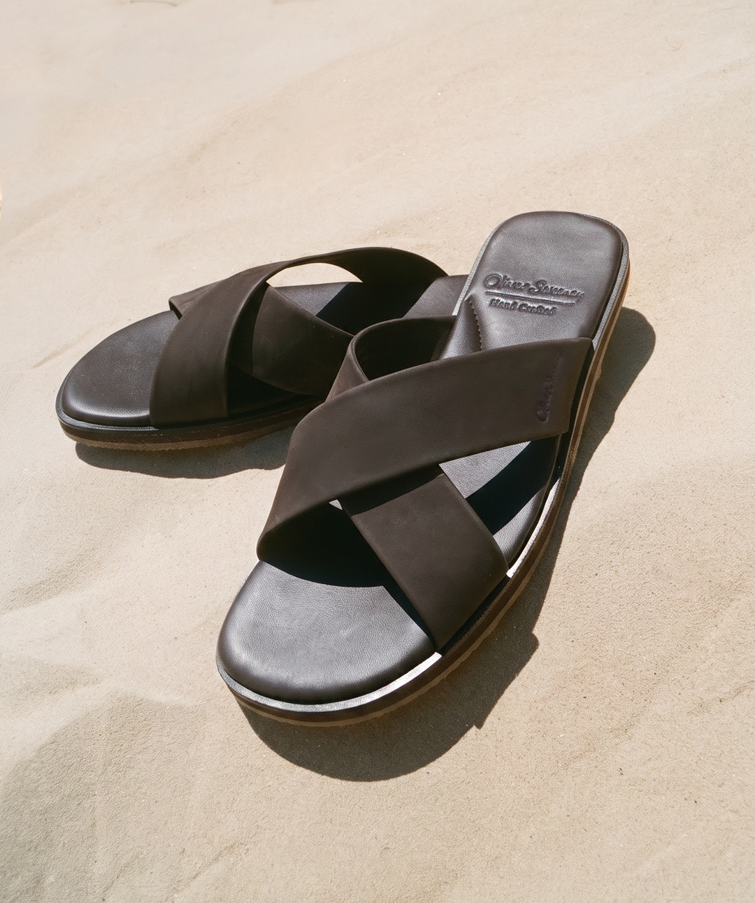 calf leather sandals
