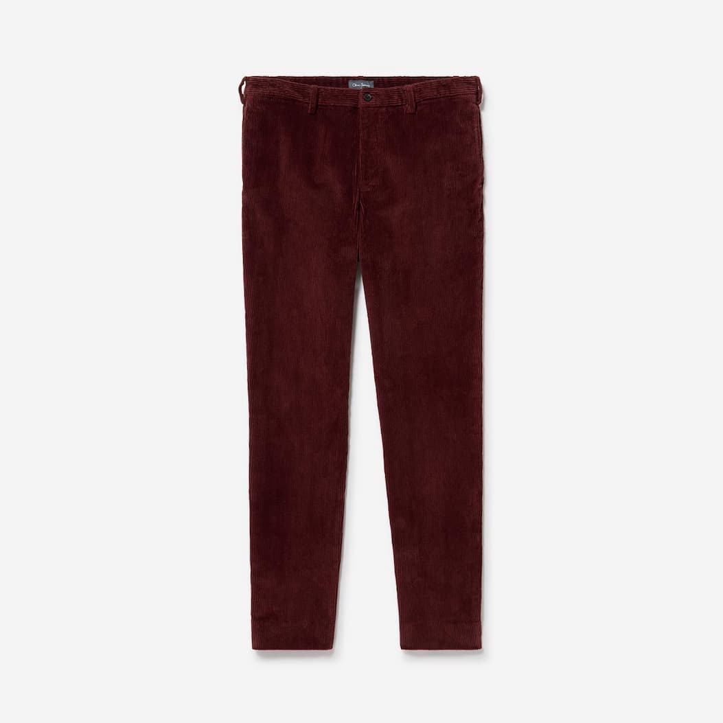 Ramada Mulberry Cotton Corduroy Trousers