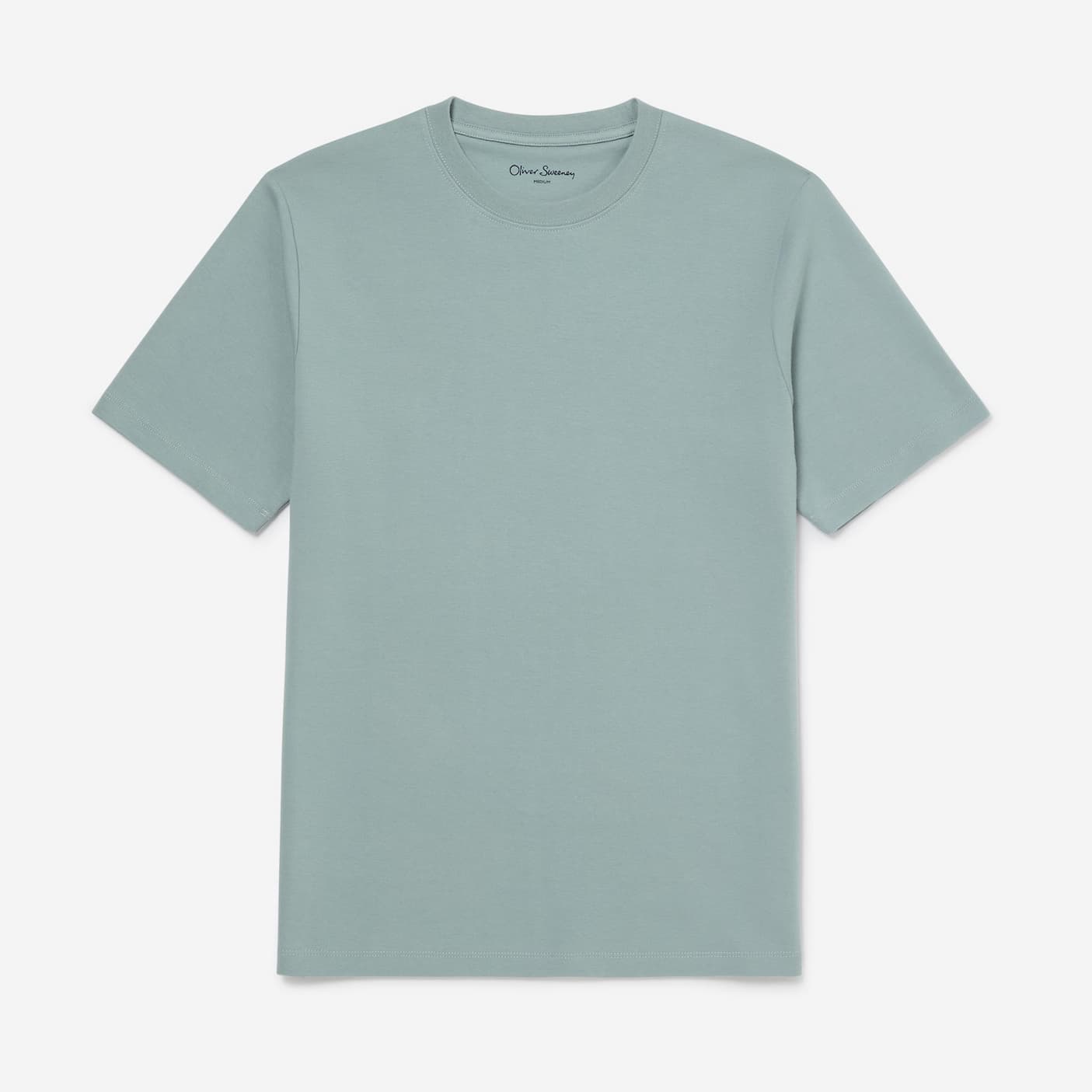 Palmela Blue Classic Fit 240gsm Cotton Jersey Tee