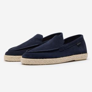 martos navy calf suede espadrilles