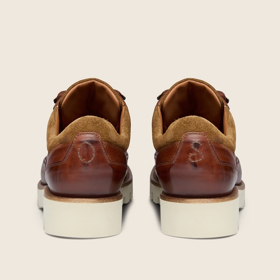 Almonda dark tan shoes