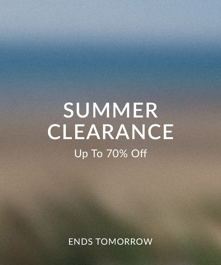 clearance ends tomorrow