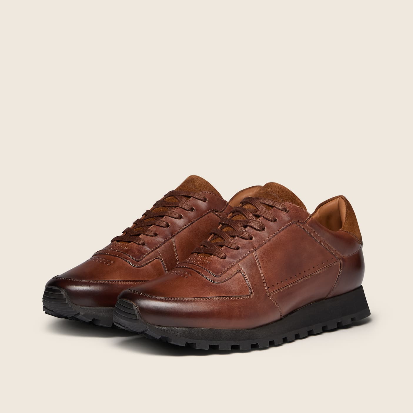 Cabeca Tan Trainers