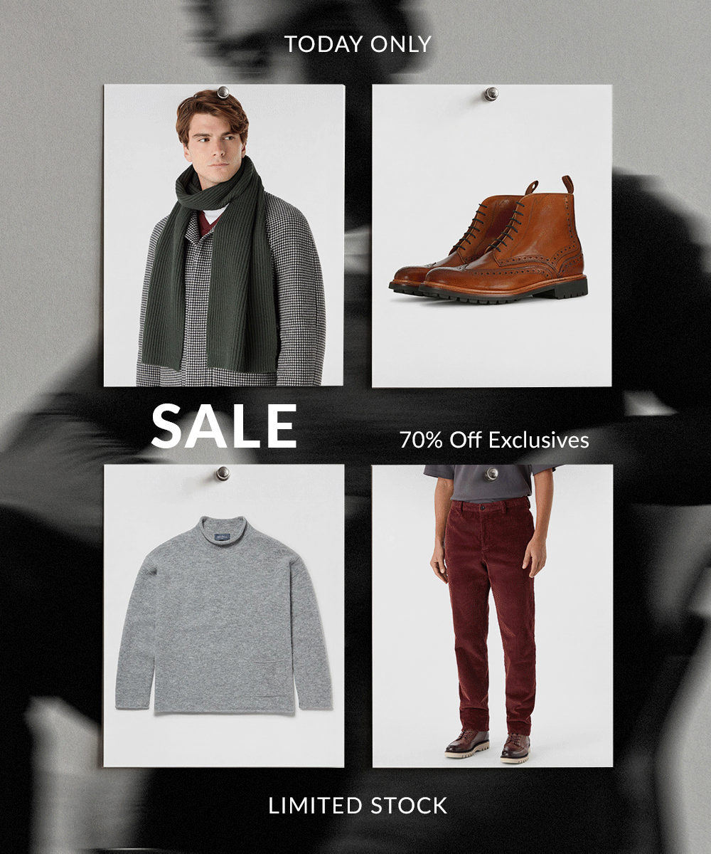 70% Off Exclusives, Today Only