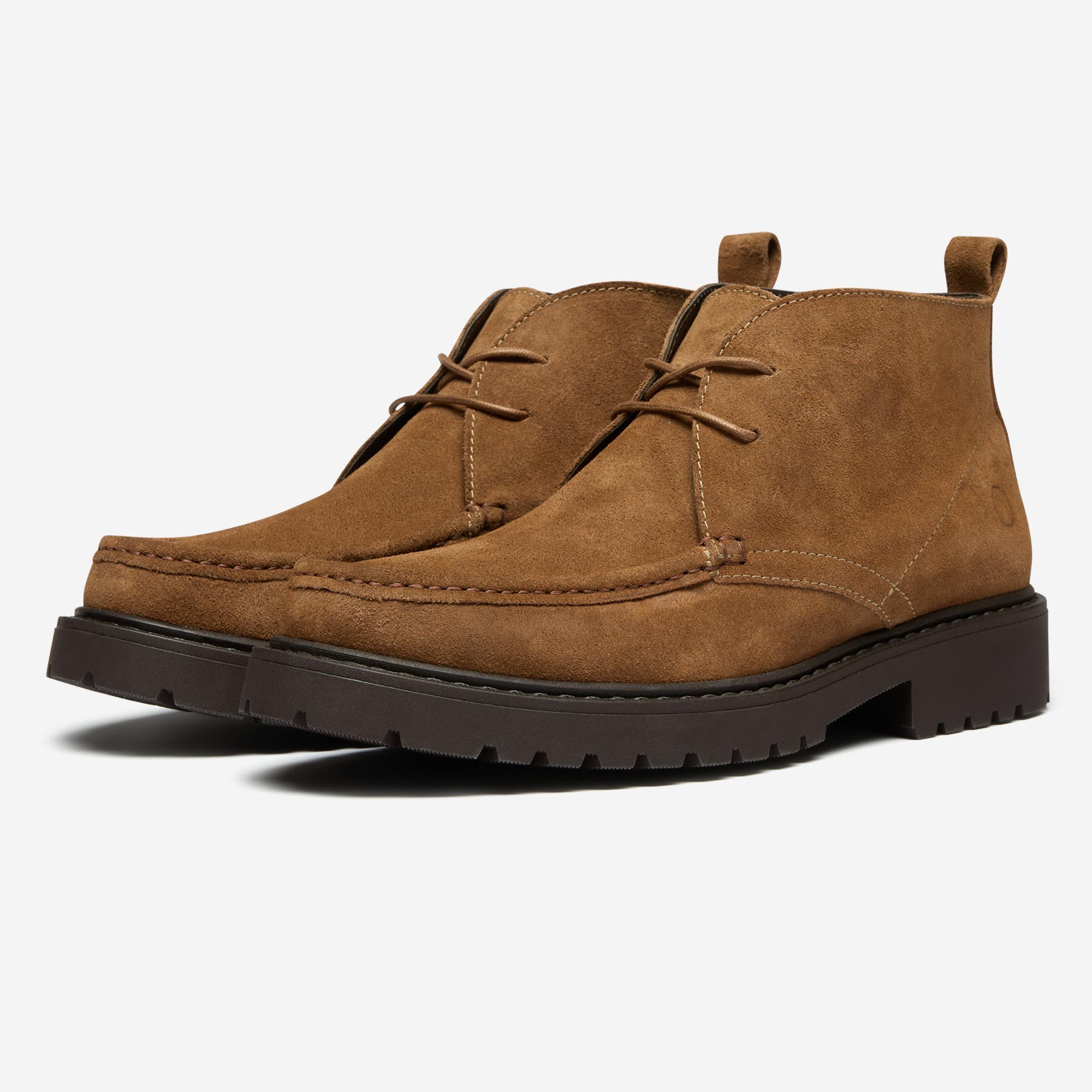 Briones Light Brown Suede Chukka Boots