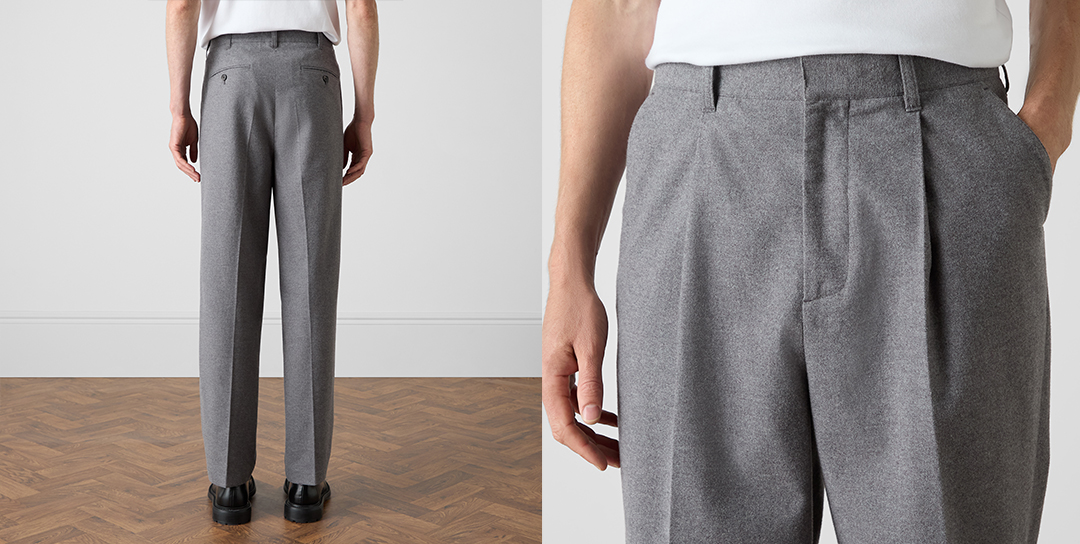 Grey Ericeira Trousers