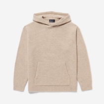 Achill Biscotto Alpaca Wool Blend Hoodie