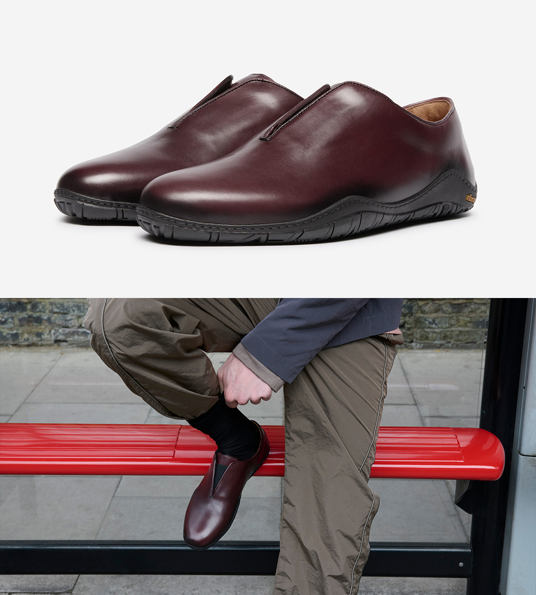 derrick oxford runners in oxblood