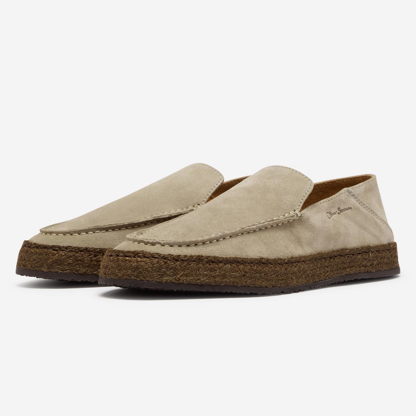 montilla stone calf suede epsadrilles
