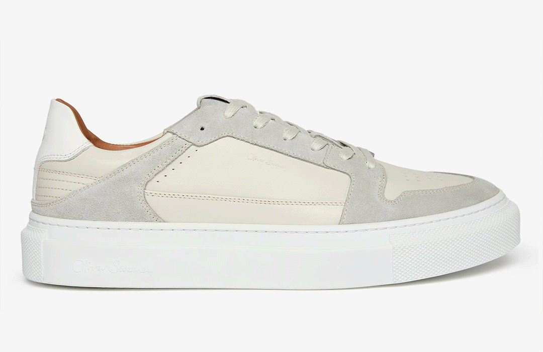 serta calf leather chunky cupsole trainersin 4 colours