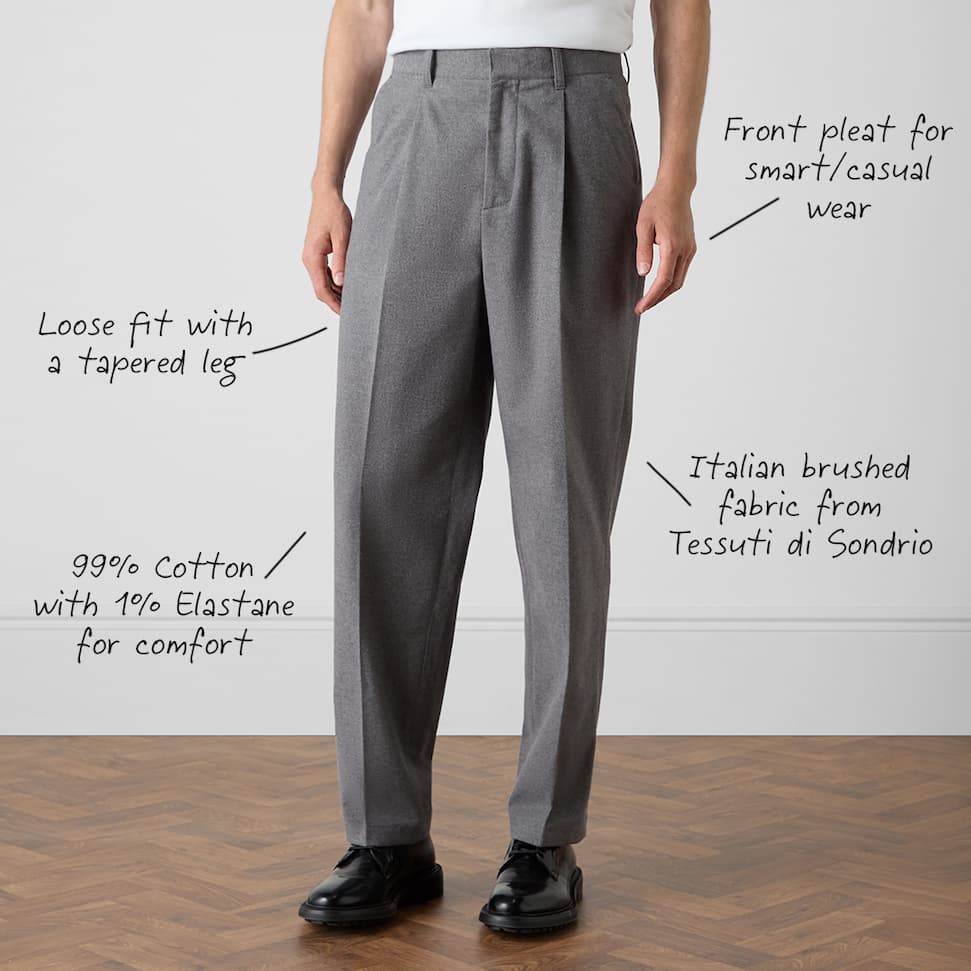 Grey Ericeira Trousers