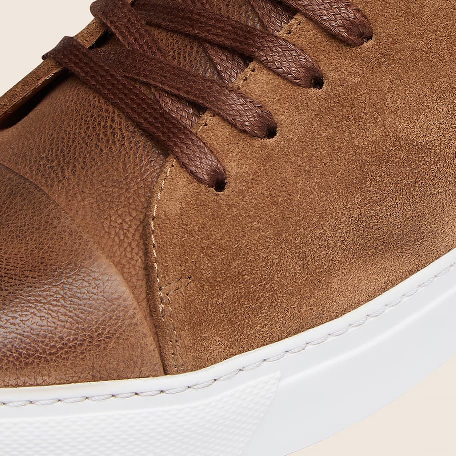 Capelo Tan Trainers - Detail