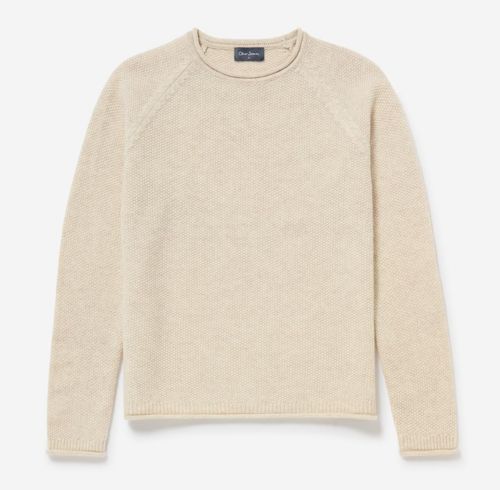 Glenurla Biscotto Lambswool Mock Neck Jumper