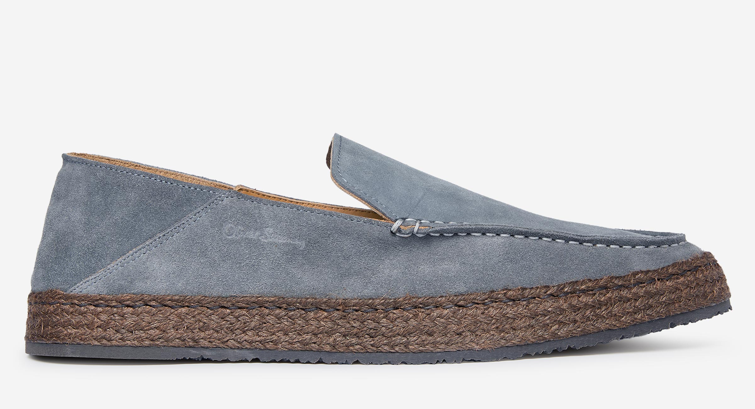 montilla slate calf suede espadrilles