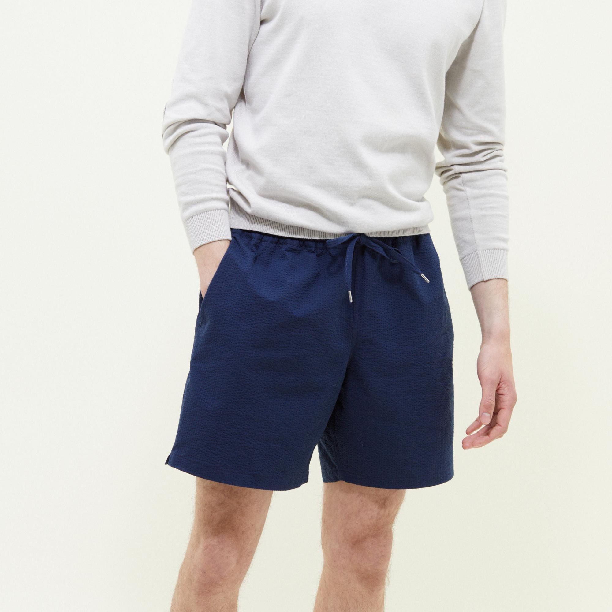 A Kind of Guise x Cotton seersucker shorts