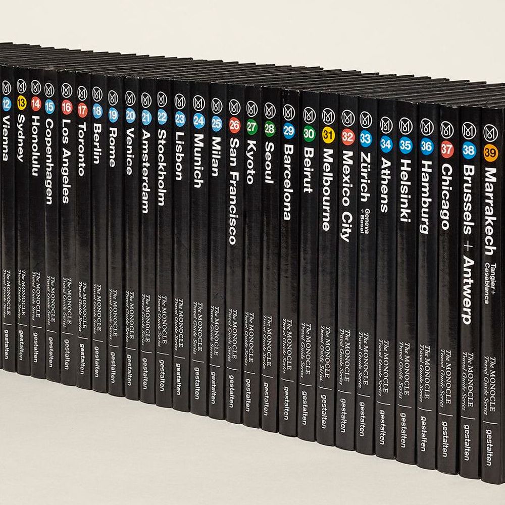 Monocle travel guides full collection