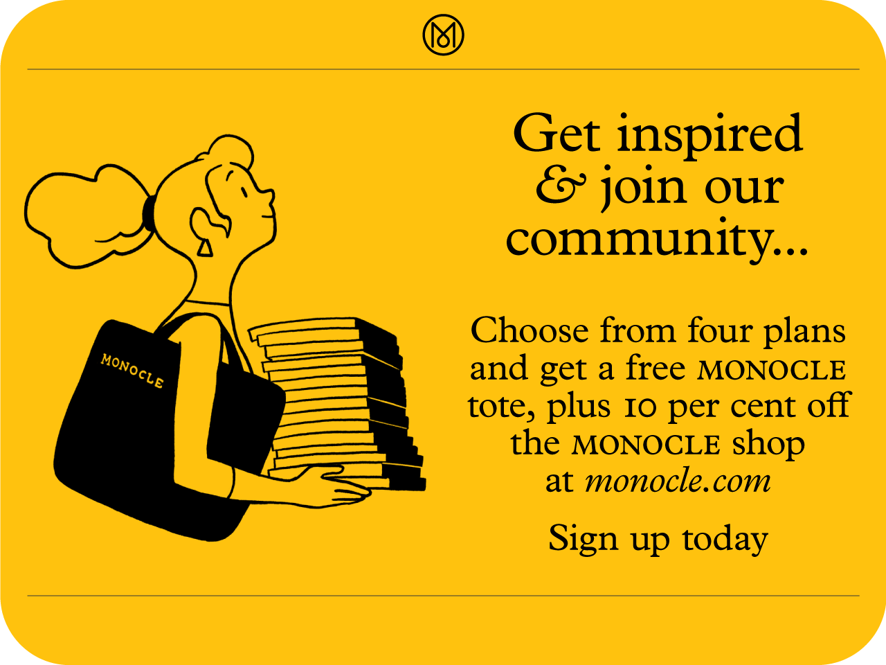 Monocle subscription