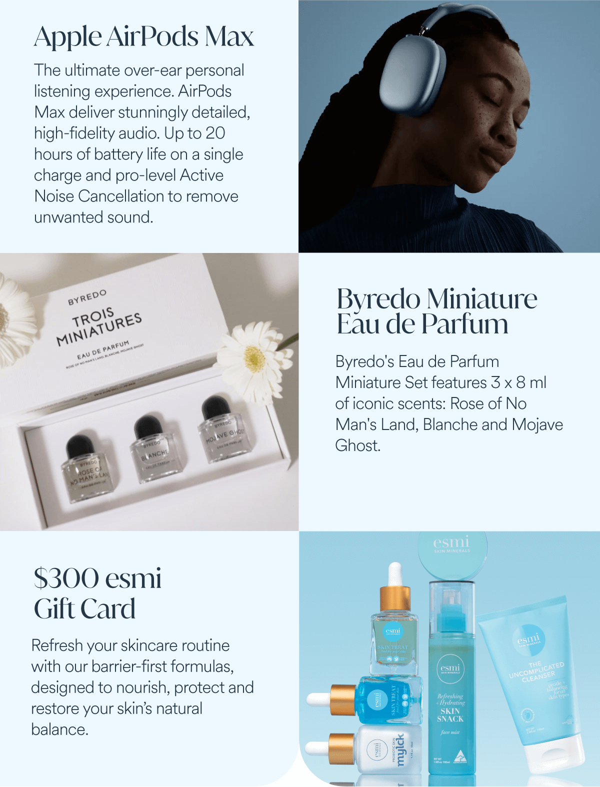 Here's what you could win