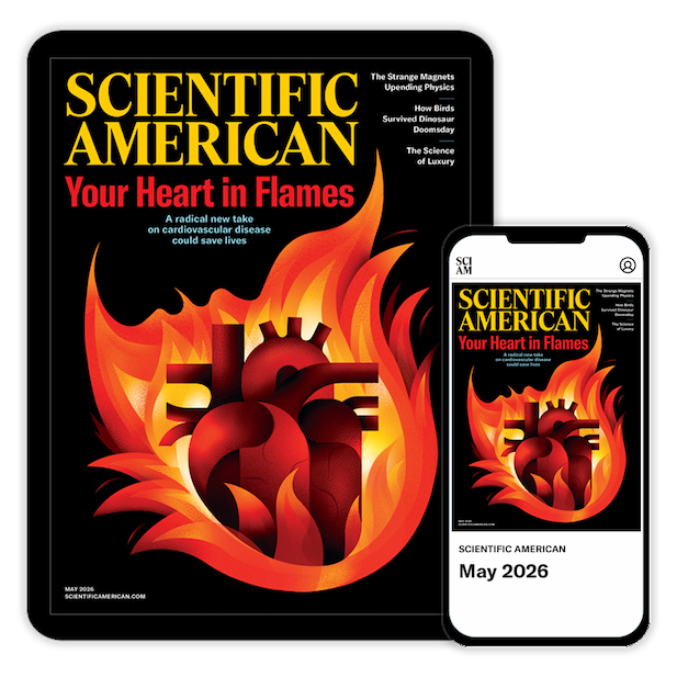 Read SciAm on tablet and phone