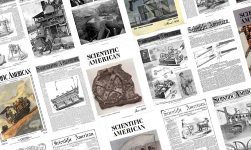 Various covers from Scientific American