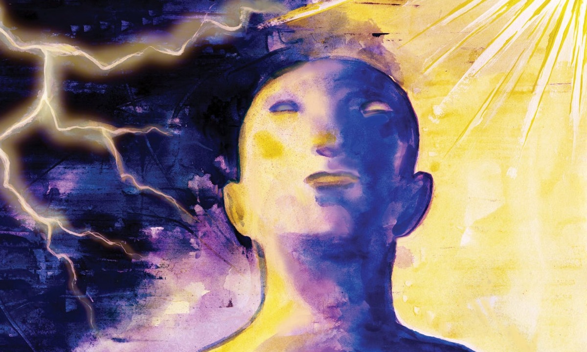 Conflicted individual illustration