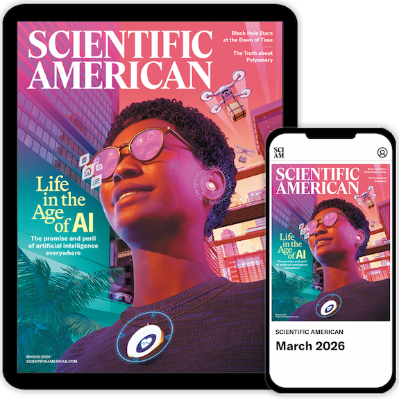 Read SciAm on tablet and phone