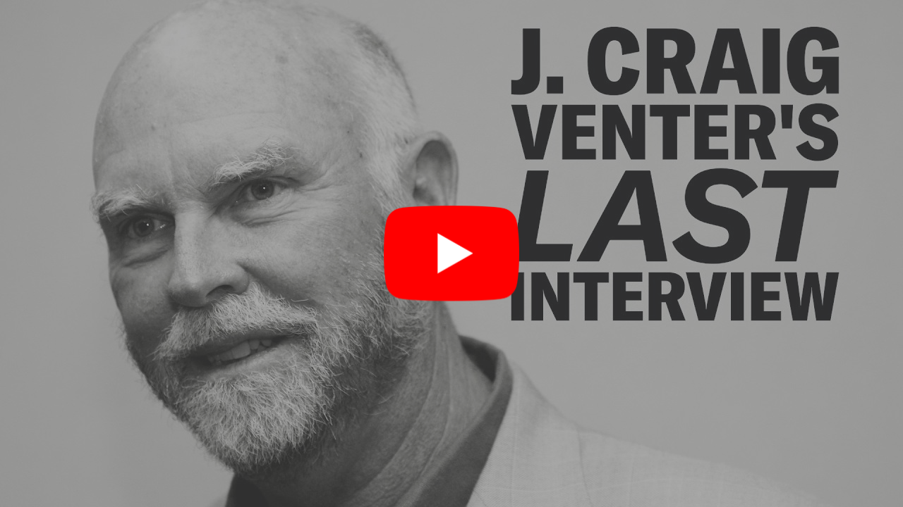 J. Craig Venter's Final Interview
