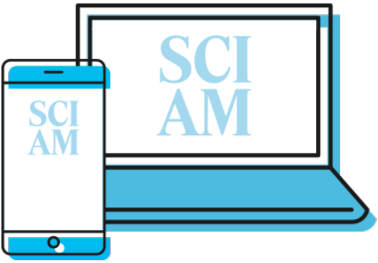 SciAm phone and laptop