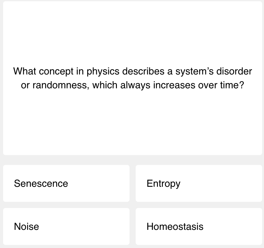 first question of this week's quiz