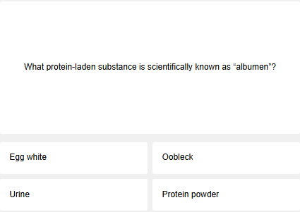 first question of this week's quiz