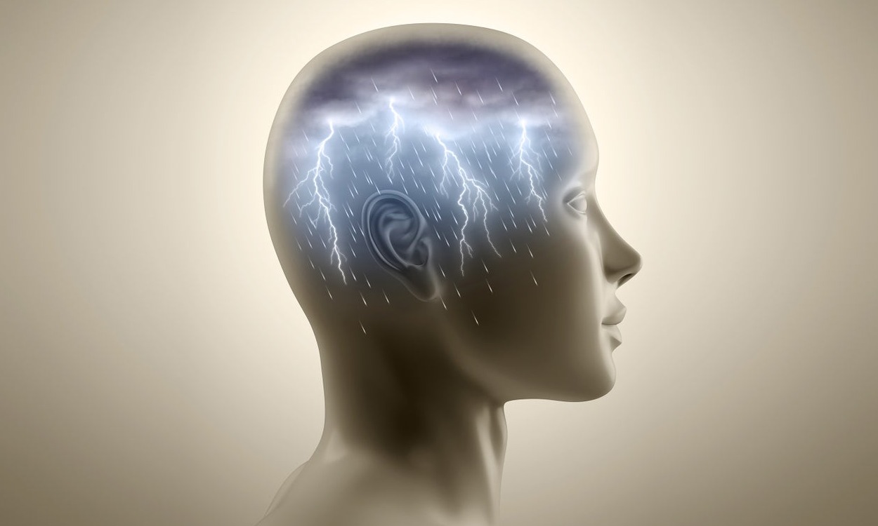 Stormy brain