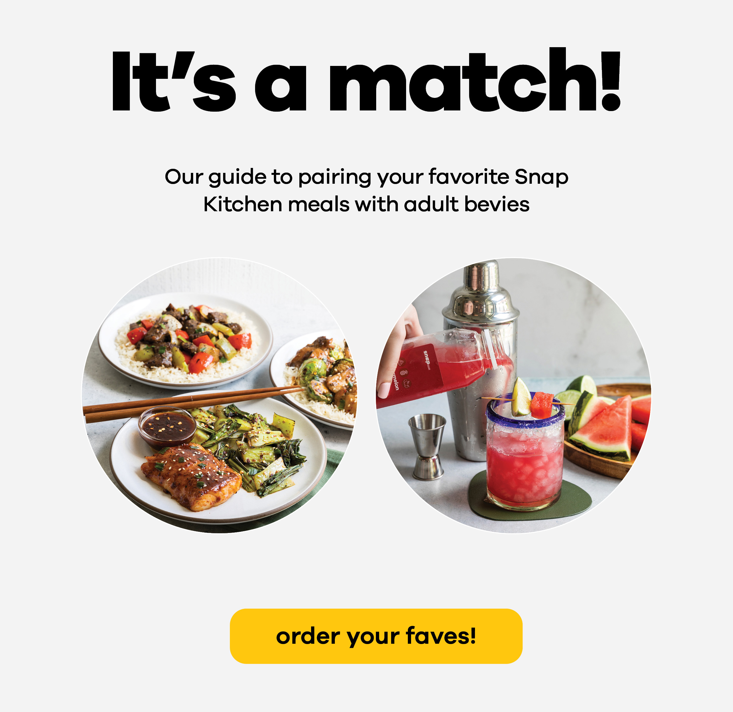 A matter of taste 🍷 Snap Kitchen