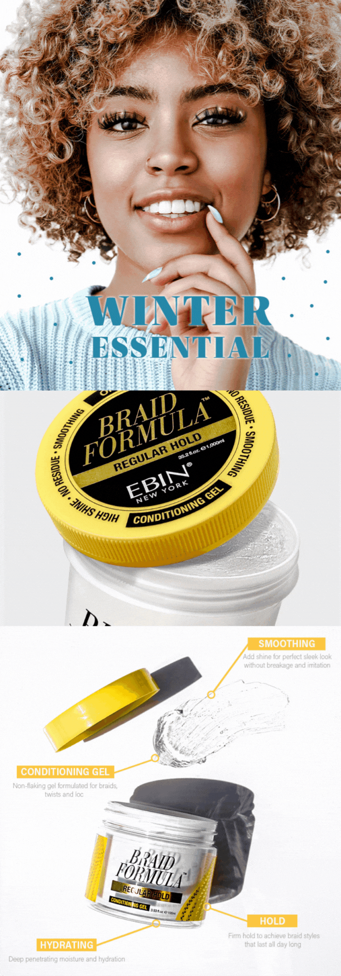 Prevent Breakage with EBIN Braid Formula💥 - EBIN New York