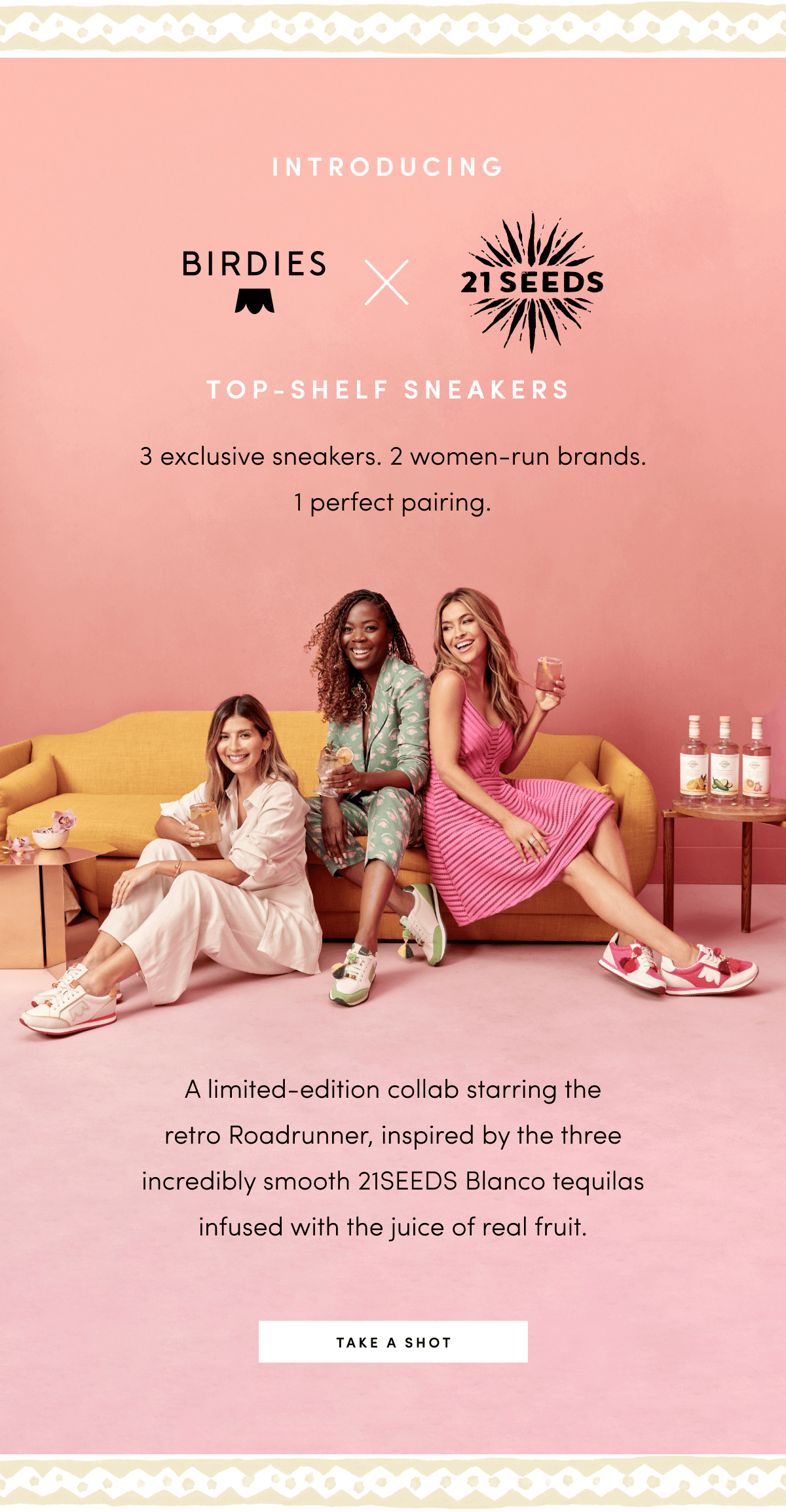 Introducing our limitededition TopShelf Sneaker collab Birdies Slippers